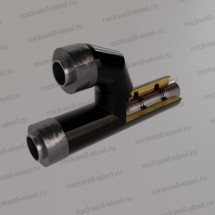 Тройник параллельный, 108х4 - 57x3,5 Ст 10 — Ст 20 (ГОСТ 10704-91/10705-80) - ППУ ПЭ - МЗИ